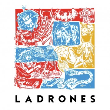 LADRONES "Ladrones" LP  (CLEAR vinyl)