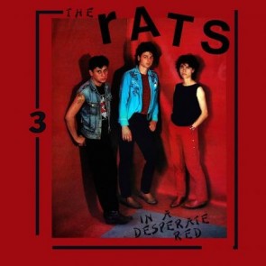 THE RATS "In A Desperate Red" LP (w/ 40 page booklet)