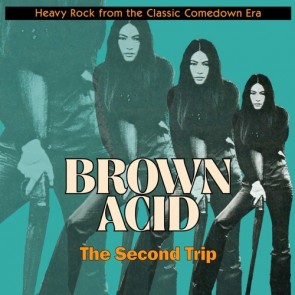 VARIOUS ARTISTS "Brown Acid: The Second Trip" (YELLOW vinyl) LP
