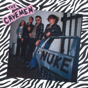 THE CAVEMEN "Nuke Earth" LP (PINK vinyl)