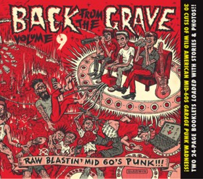 VARIOUS ARTISTS "Back From the Grave Vol. 9 & 10" CD  (Deluxe digipac)
