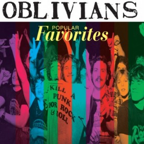 OBLIVIANS "Popular Favorites" CD (Jewelcase version)