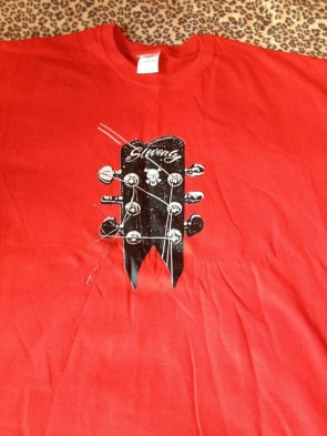 SLOVENLY RED T-SHIRT MEN'S (SMALL)