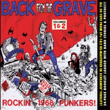 VARIOUS ARTISTS "Back from the Grave Vol. 1 & 2"  CD
