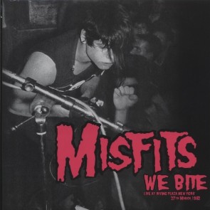 MISFITS "We Bite: Live At Irving Plaza, New York, 27th March 1982" LP (PINK vinyl)