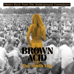 VARIOUS ARTISTS "Brown Acid - The Tenth Trip" LP