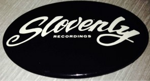 SLOVENLY 1.75X2.75 OVAL GLOW IN THE DARK BUTTON